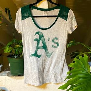 Victoria’s Secret Pink | Oakland A’s Baseball Tee